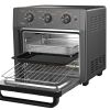 Air Fryer Toaster Oven Combo; WEESTA Convection Oven Countertop; Large Air Fryer with Accessories &amp; E-Recipes; UL Certified (old W1002KCV18WLGRAY)