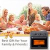 Air Fryer Toaster Oven Combo; WEESTA Convection Oven Countertop; Large Air Fryer with Accessories &amp; E-Recipes; UL Certified (old W1002KCV18WLGRAY)