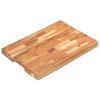 vidaXL Chopping Board 19.7"x13.8"x1.6" Solid Acacia Wood