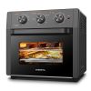 Air Fryer Toaster Oven Combo; WEESTA Convection Oven Countertop; Large Air Fryer with Accessories &amp; E-Recipes; UL Certified (old W1002KCV18WLGRAY)