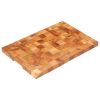 vidaXL Chopping Board 23.6"x15.7"x1.5" Solid Acacia Wood