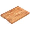 vidaXL Chopping Board 19.7"x13.8"x1.6" Solid Acacia Wood