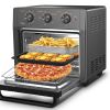 Air Fryer Toaster Oven Combo; WEESTA Convection Oven Countertop; Large Air Fryer with Accessories &amp; E-Recipes; UL Certified (old W1002KCV18WLGRAY)