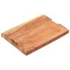 vidaXL Chopping Board 19.7"x13.8"x1.6" Solid Acacia Wood