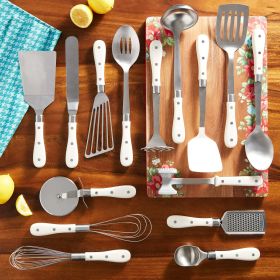 15-Piece All in One Tool and Gadget Set (Color: Off-White, Material: Stainless steel)