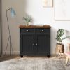 Modern Sideboard Buffet Cabinet with Storage Cabinets;  Drawers and Shelves for Living Room;  Kitchen