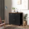 Modern Sideboard Buffet Cabinet with Storage Cabinets;  Drawers and Shelves for Living Room;  Kitchen