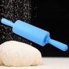 Non-Stick Silicone Mini Rolling Pin for Kids No Sticking to Dough Baking Gadget Tool Kitchen Tool