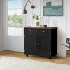 Modern Sideboard Buffet Cabinet with Storage Cabinets;  Drawers and Shelves for Living Room;  Kitchen